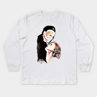 Phantom and Christine Kids Long Sleeve T-Shirt